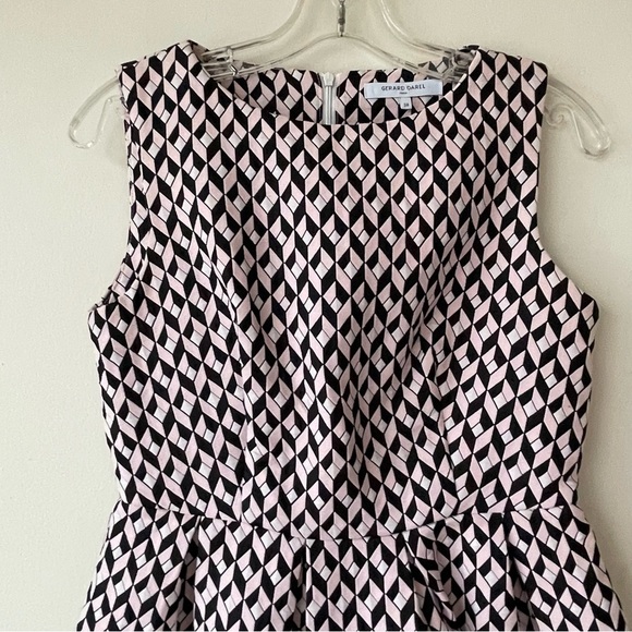 GERARD DAREL geometric define sleeveless dress - Picture 4 of 13